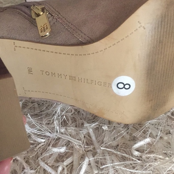 Tommy Hilfiger Open Toe Ankle Booties - Picture 9 of 10